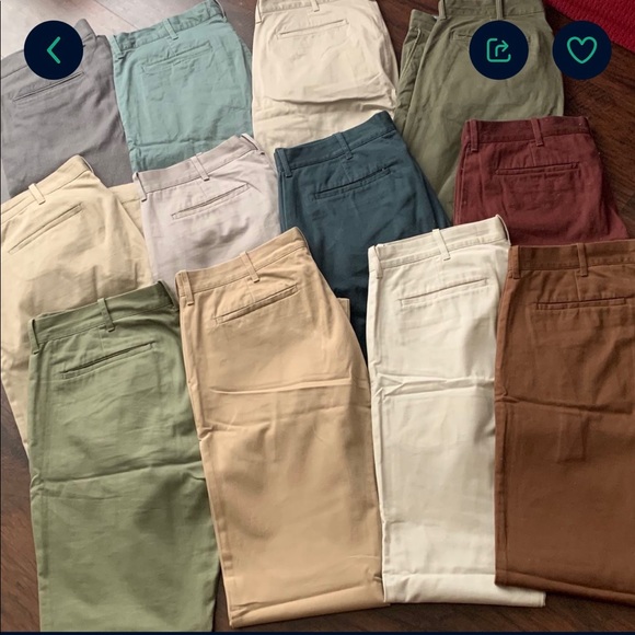 Used J.Crew Factory Chinos 12 total